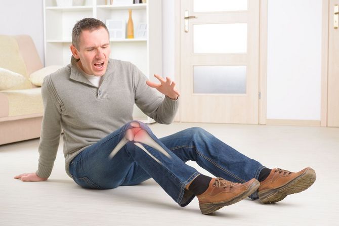 Боли в коленном суставе Боль в колене