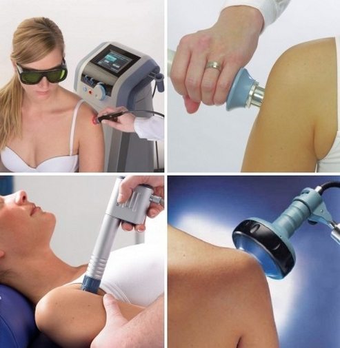 Разные процедуры физиолечения Физиолечение плечевого сустава